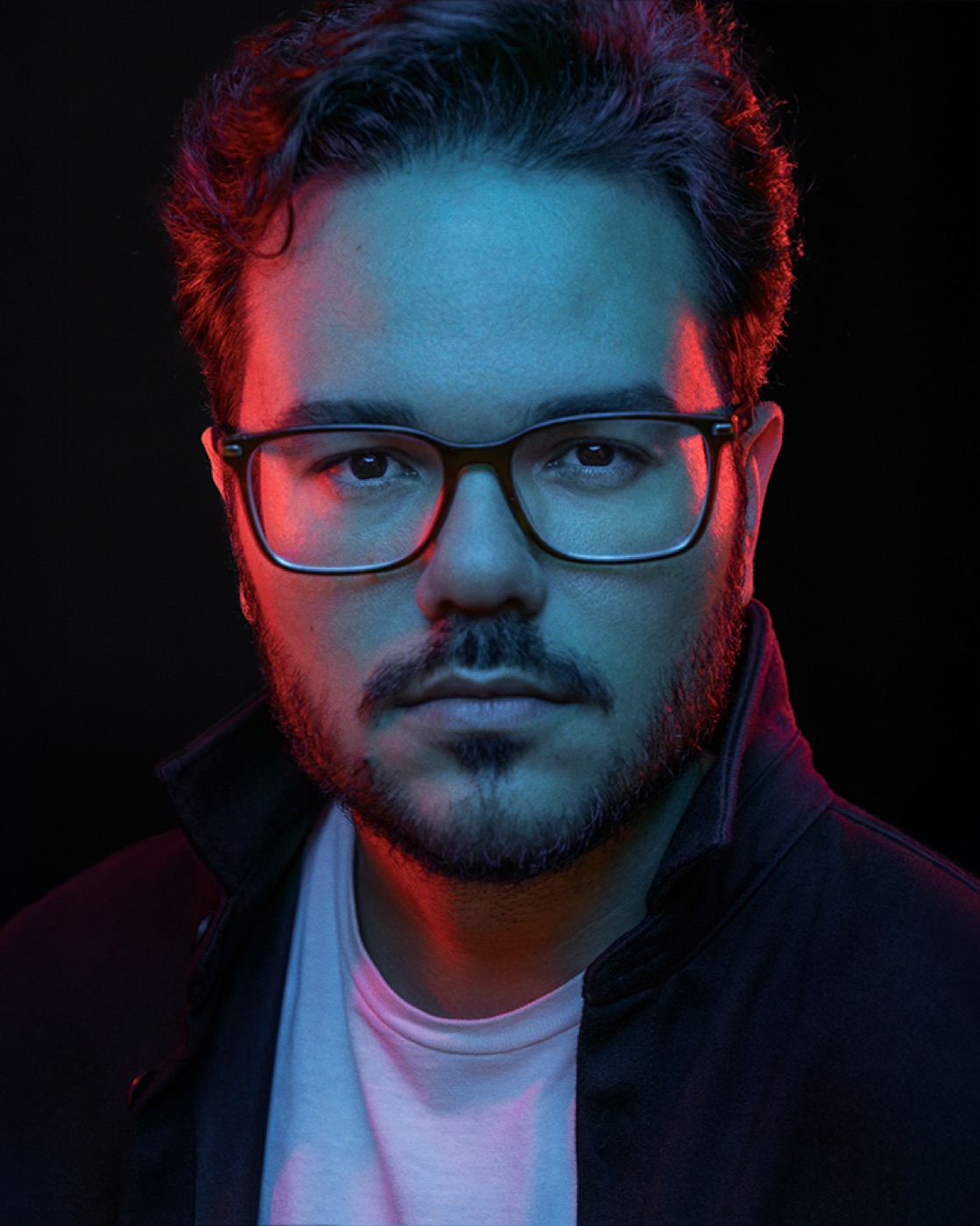 Retrato reproduzido com o mesmo esquema de luz